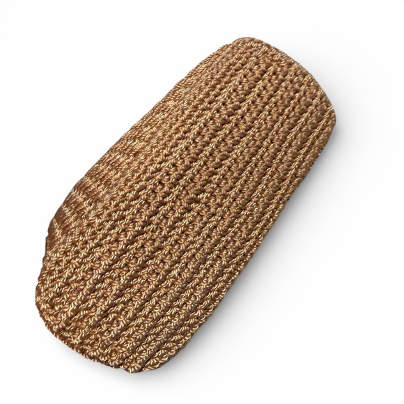 THE SAK Tan Crochet Shoulder Bag Boho Chic Earthy Y2K Vintage Minimalist - Picture 7 of 9